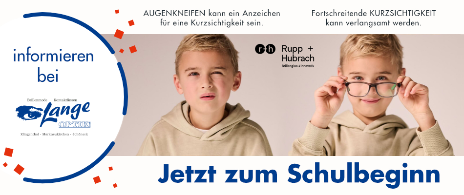 fortschreitende Kurzsichtigkeit erkennen